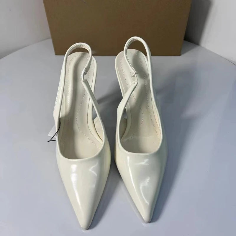 Designer Autumn High Heel Shoes for Black Square Head Belt Buckle Decoration Professional Pumps