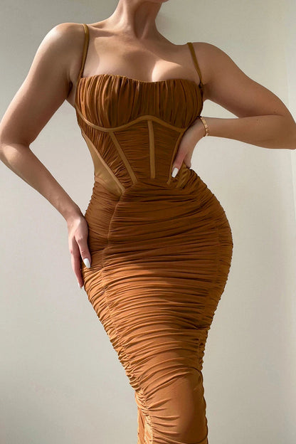 Long Sleeve Summer Clubwear Maxi Dress