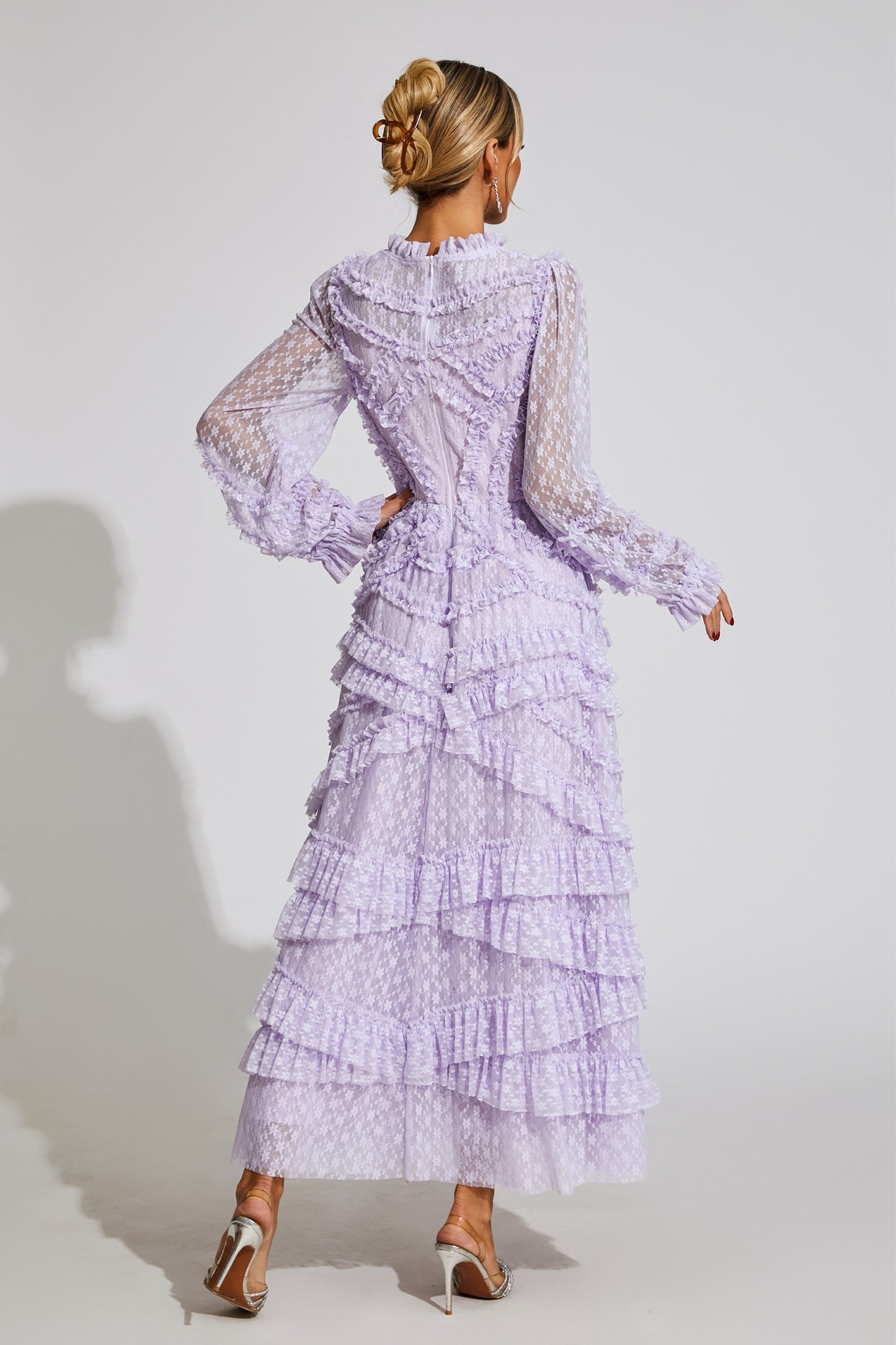 Saroyan Light Purple Midi Dress