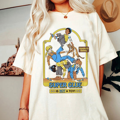 Satan Demon T-shirt Horror Devil Retro T-shirt