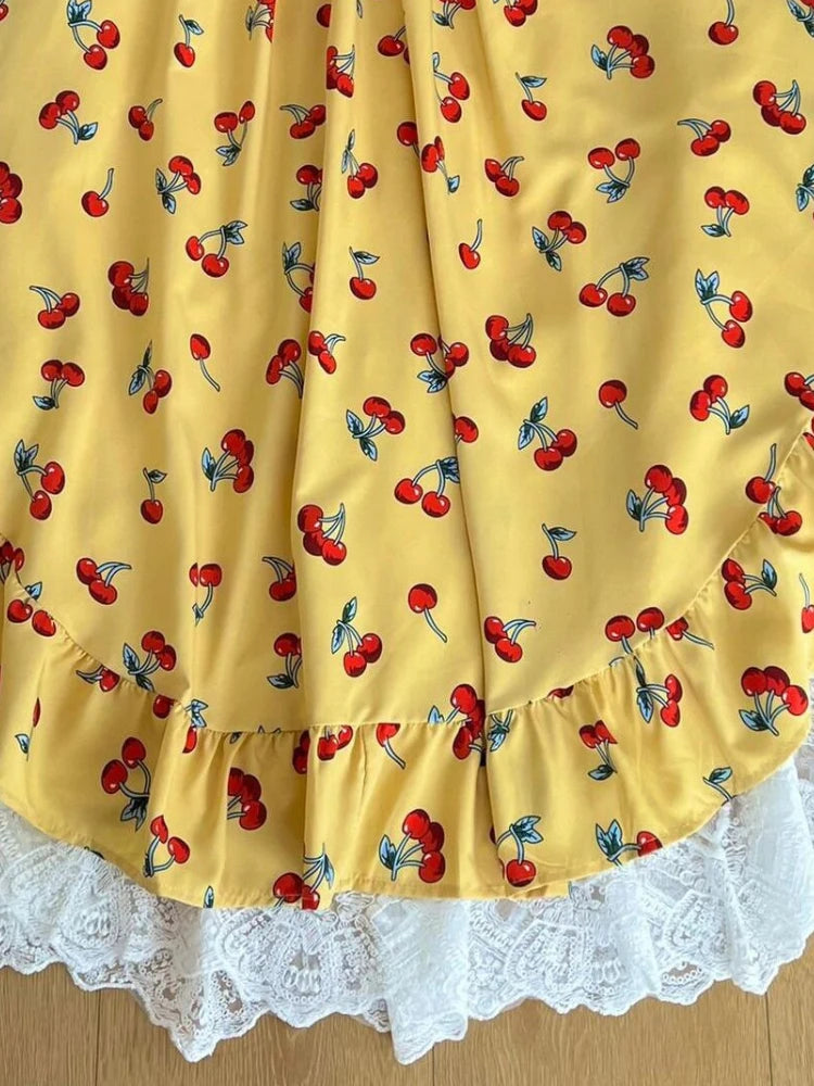 Beach Style Long Dresses Print Irregular Backless Vestidos Mujer Spring Summer Sweet Dress