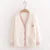 Jk Uniform Cardigans Coats Students Preppy Long Sleeve Knitted Loose All-match Japanese V-neck Causal Daily Female