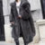 Winter Runaway Brand Long Faux Fur Coat Jacket Zip Hooded Thick Warm Fake Rabbit Fur Plush Overcoats