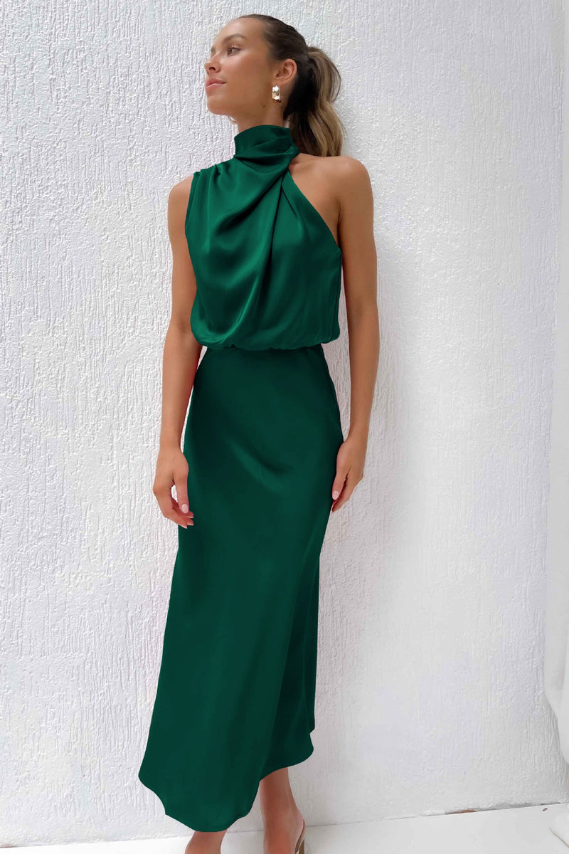 Sleeveless Off Shoulder Bodycon Maxi Dresses Wedding