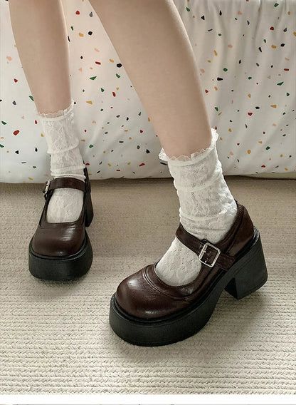 Shoes Woman Comfortable and Allmatch Shallow Mouth Female Sneakers Round Toe Clogs Platform Flats on Heels New R