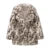 Exclusive Long Brown Leopard Fox Fur Coat Winter New Hot Brand Faux Fur Jacket Overcoat