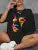 Painted Lady Face Personality Design Print T Shirt Female Street Comfortable T-shirt Soft Tops Breathable Short Sleeve