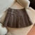 S-3xl Y2k Pu Leather Mini Skirts High Waist Pleated Skirt Korean Black Slim a Line Skirts
