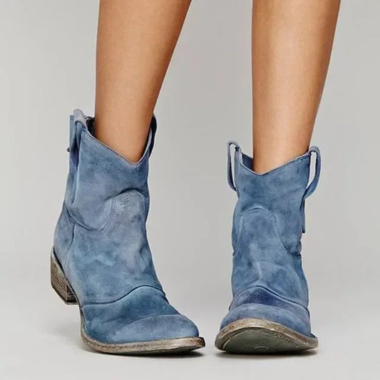 Trina - Retro Ankle Boots