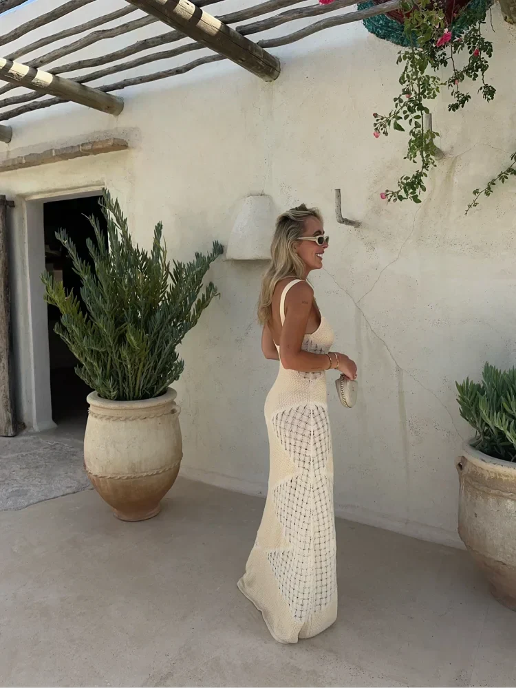 Clover | Knitted Maxi Dress