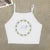 Europe and the United States Street New Print Season Art Text Short Sleeve Y2k ’s T-shirt Vest Halter