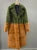 Mixed Color Patchwork Faux Mink Fur Winter Coat Jacket Fluffy Lapel Collar Brand Long Overcoats