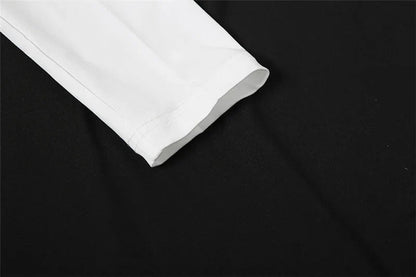 Autumn Cross Ruffle Trim Mini Dress Simple V-neck Ruched Full Sleeve Body-shaping Frock Female Classic Street Vestido