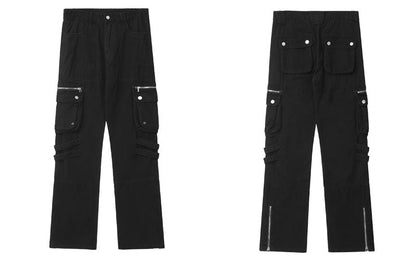 Multi-pocket Utility Cargo Pants