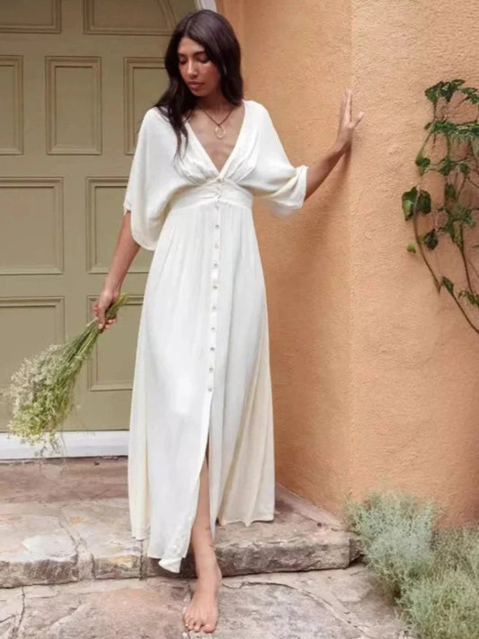 Bella White Dress