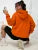 Color Hoodie for Female Pocket Creative Sweatshirts All-match Street Clothes Fleece Pullovers