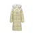 Down Jacket Long Length Three-proof Windproof Loose Winter New Warm Fur Collar Hooded Coat Down Jacket