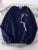 Simple Strokes of Cat Pet Print Hoody Shoulder Drop All-match Hoodies Simple S-xxl Hoodie Street Quality Clothing Female