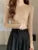 Ribbed Sweater Knitted Soft Pullovers Jumpers Basic Soft Long Sleeve Sweaters for Autumn Winter Tops