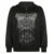 Dark Personality Printed Hoodie Female American New Black Hooded Zipper Coat Loose Top