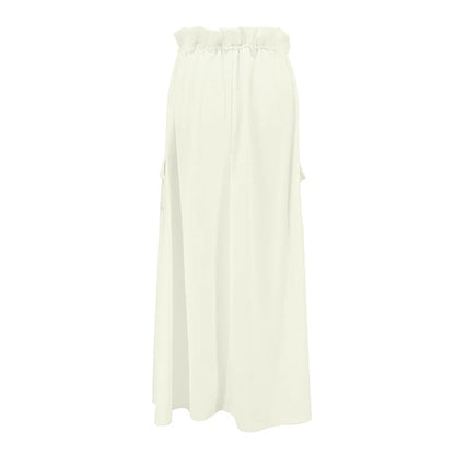 Skirt Sweet Autumn New Pockets Slim Long Skirt Club Party Female Versatile Skirt
