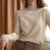 Autumn Winter Bottom Sweaters Turtleneck Pullover Slim Long Sleeve Knitted Jumpers Soft Warm Pull Femme Top
