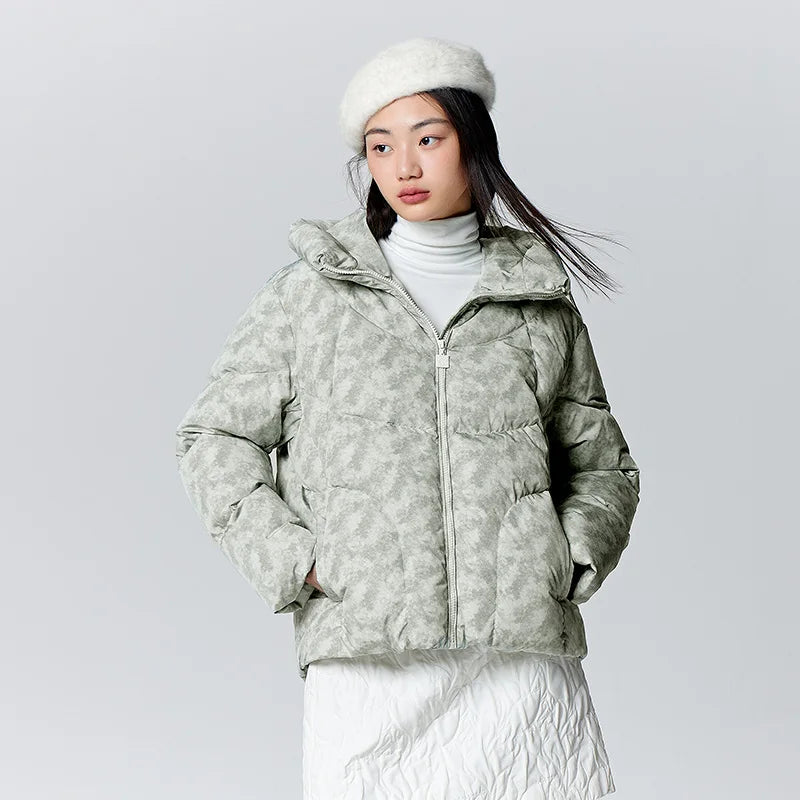 Down Jacket Mid-length Waterproof and Warm Winter Oversize Hooded Versatile Coat