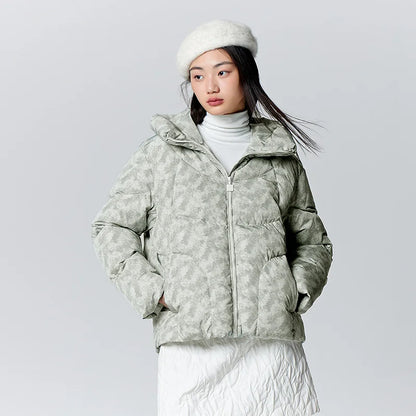 Down Jacket Mid-length Waterproof and Warm Winter Oversize Hooded Versatile Coat
