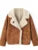 Winter Loose Overcoat for Lapel Pocket Jacket Coat Commute Contrast Outwear