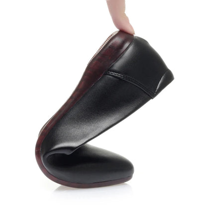 Flat Shoes Large Size Spring New Mommy Shoes Nontie Ballet Shoes