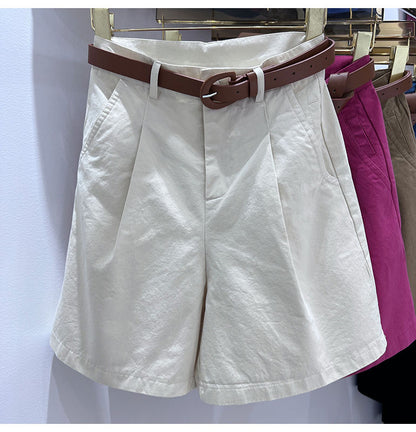 Denim Shorts High Waist Short Cotton Loose Bermuda Shorts