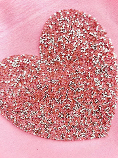 Summer Dress Heart Shaped Sequins Party Mini Dress Female Puff Sleeve V Neck Robe Slim Pink Dresses Clothes