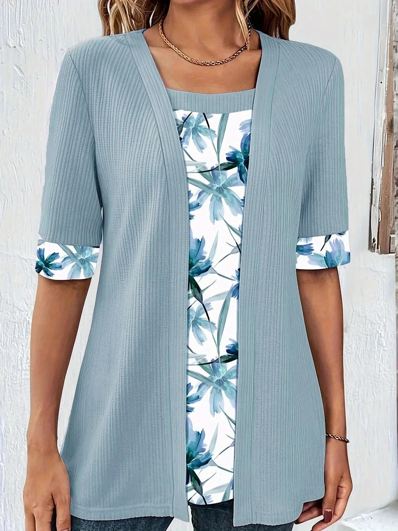 Esther – Dual-layer Relaxed Blouse