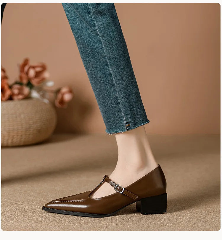 Shoes on Heels Female Footwear Pointed Toe Clogs Platform Shallow Mouth Sneaker Dress New Creepers S