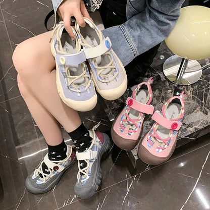 Spring Summer Pumps Mary Janes Wedges Shoeslace Sweet Lolita Pumps for Trend Shoes
