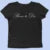 Y2k Summer Cross-border European and American Letter Printed Round Neck ’s Short Sleeved T-shirt