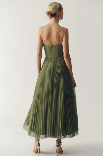 Amara™ | Midi Dress With Corset