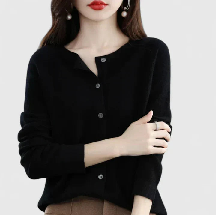 Jovianelle - Comfortable Cardigan