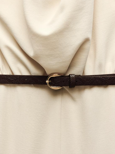 Halterneck Backless Jumpsuit With Belt
