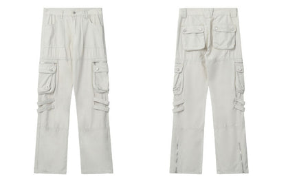 Multi-pocket Utility Cargo Pants