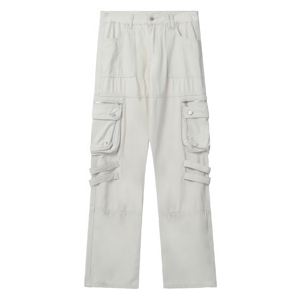 Multi-pocket Utility Cargo Pants