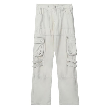 Multi-pocket Utility Cargo Pants