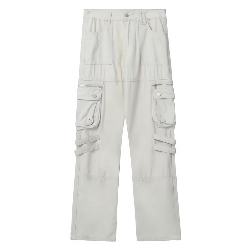 Multi-pocket Utility Cargo Pants