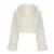 Faux Fur Hooded Coat High Street Fluffy White Snow Jacket Winter Warm Slim Outwear Stylish Lady Outfits