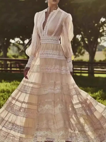 Long Dress European Style