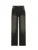 American Retro Straight Leg Jeans Woman Street Style Distressed Denim Pants