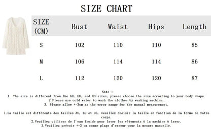 Hollow Out Knitted Beach Dress New V Neck Long Sleeve Lace-up Vestidos Summer Holiday Mini Dresses