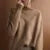 Autumn and Winter New ’s Pullover Sweater Thickened Warmth Knitted Wool Sweater High Collar Df4845