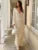 Crochet Beach Maxi Dress ’s Knitted Hollow Bikini Swimsuit Cover-up Sun Protection Dress See Through Slim Lady