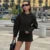Cardigan Skirt Two Pieces Set Female Button Long Sleeve Top Slim Mini Skirt Matching Set Autumn